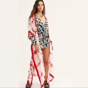 Free Prople Tie Dye Kimono